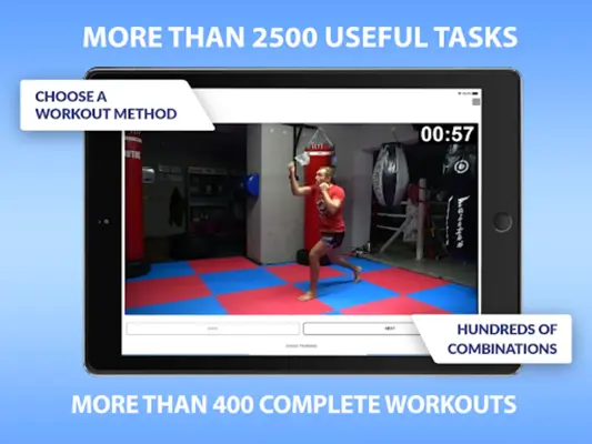 MMA, Boxing, Muay Thai workout android App screenshot 0