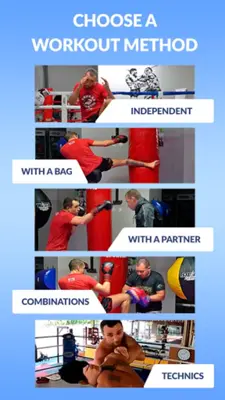 MMA, Boxing, Muay Thai workout android App screenshot 4